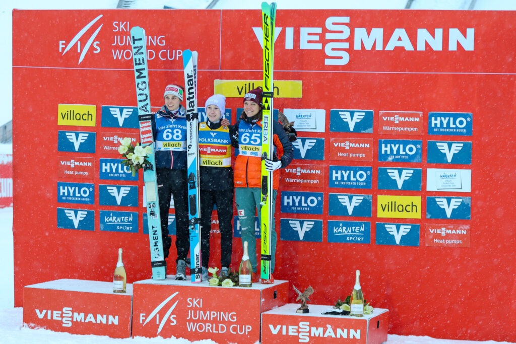 Nika Prevc Skisprung Weltcup Damen Villach 06 01 2026
