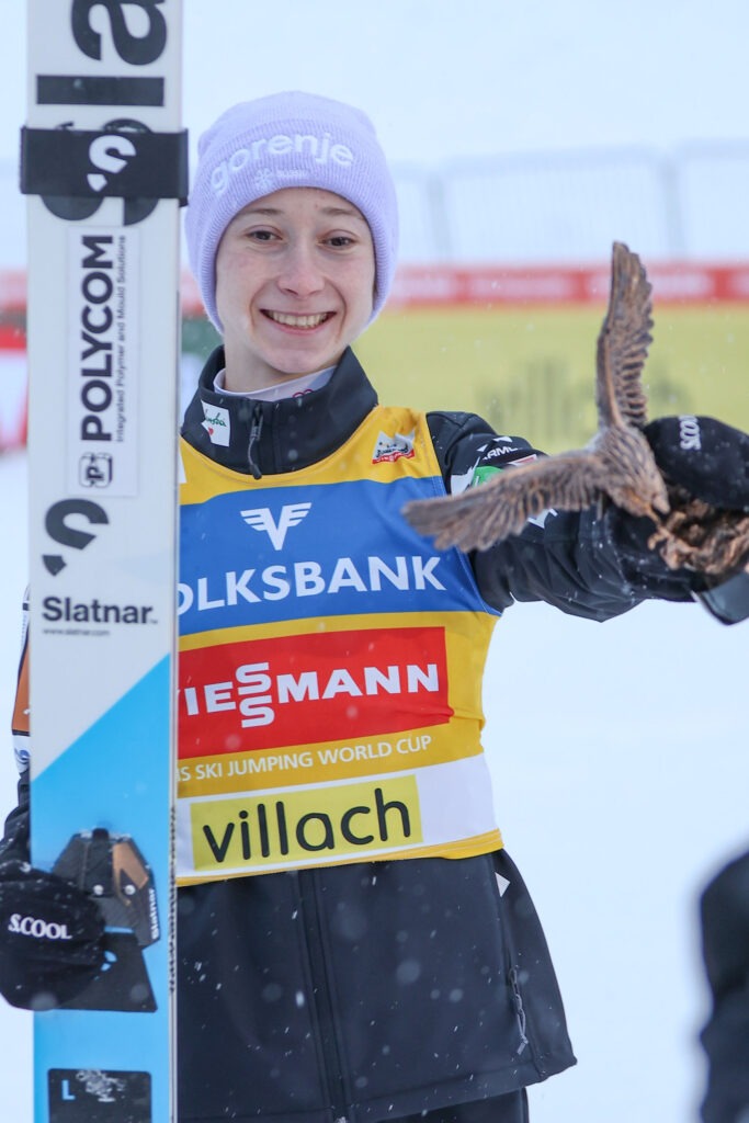 Nika Prevc Skisprung Weltcup Damen Villach 06 01 2026
