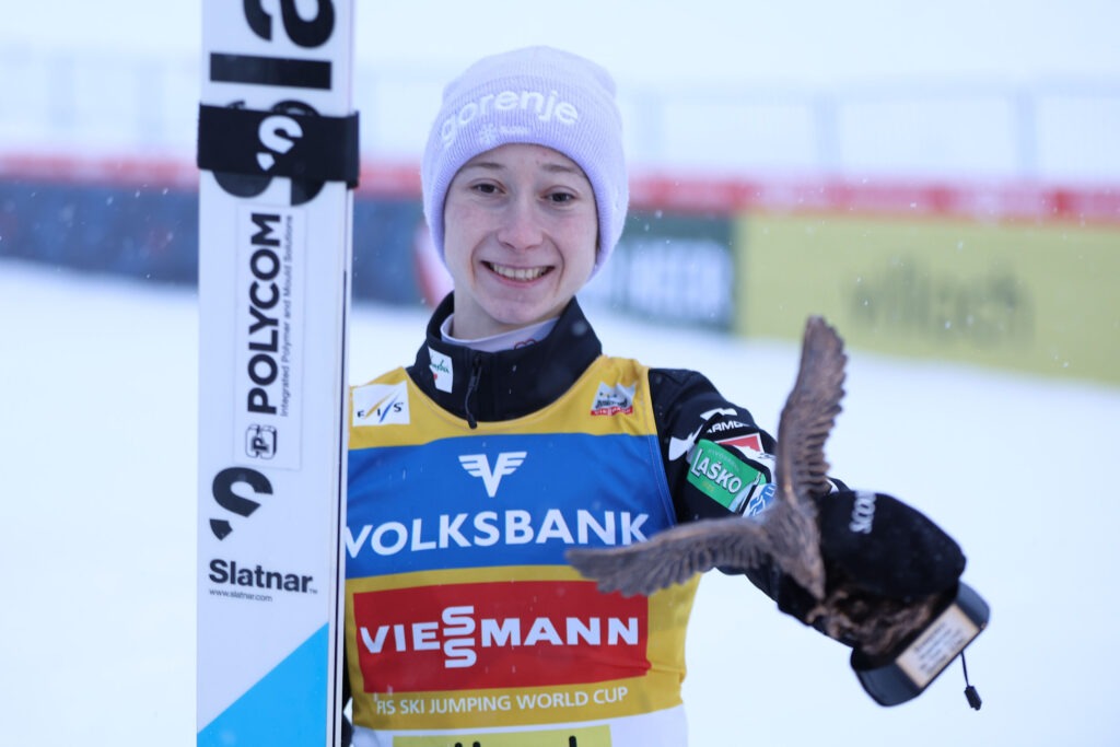 Nika Prevc Skisprung Weltcup Damen Villach 06 01 2026